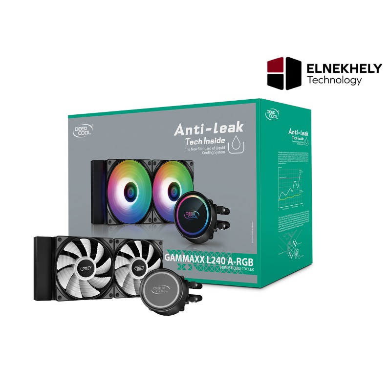 Deepcool GAMMAXX L240 A-RGB CPU Liquid Coolers - DP-H12CF-GL240-ARGB